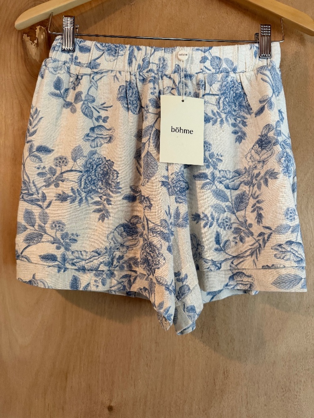 NWT Bohme Arabella Floral Shorts, Size Small